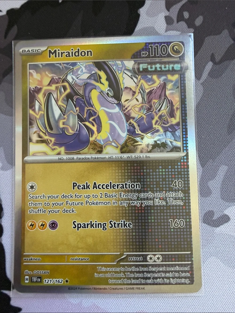 ⚡ Miraidon Pokémon Character Card Lot | 4 Holo & Reverse Holo Cards ✨5/$25✨
